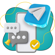 Создание Mini App для Telegram - КИБЕРшкола программирования для детей, компьютерные курсы для школьников, начинающих и подростков - KIBERone г. Кыштым