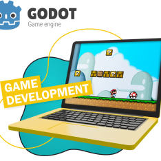Godot.  Основа создания легендарных игр - КИБЕРшкола программирования для детей, компьютерные курсы для школьников, начинающих и подростков - KIBERone г. Кыштым