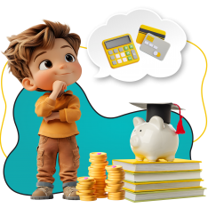 Финансовый интеллект вместе KIBERone - КИБЕРшкола программирования для детей, компьютерные курсы для школьников, начинающих и подростков - KIBERone г. Кыштым