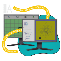 Исполнители чертежник и черепашка - КИБЕРшкола программирования для детей, компьютерные курсы для школьников, начинающих и подростков - KIBERone г. Кыштым